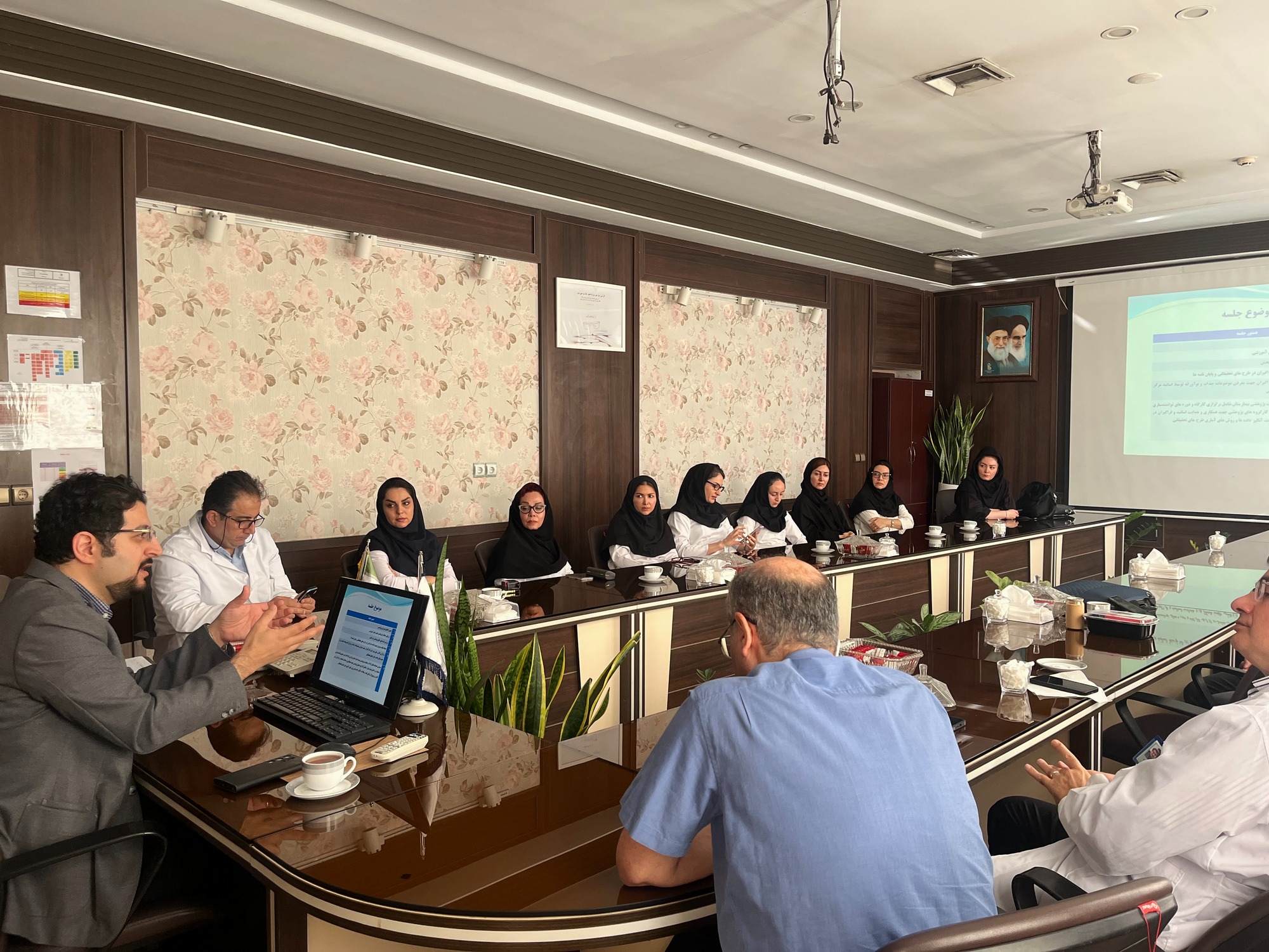 برگزاری جلسه شورای پژوهشی 